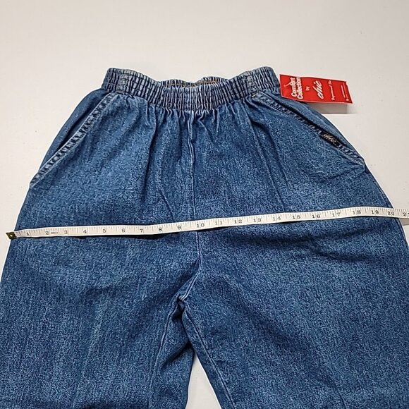 VTG Chic Comfort Collection Women's Size 6P Petite Misses NWT Pull On Mom Jeans - Picture 10 of 16